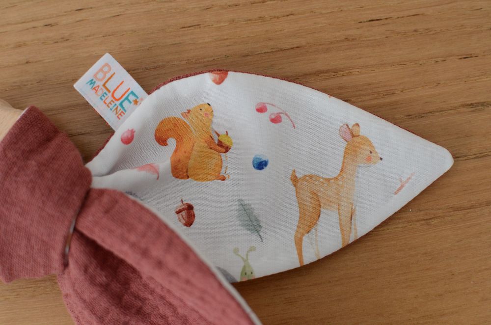 Anneau de dentition Collection 'Animaux de la forêt' Terre de sienne – Image 2