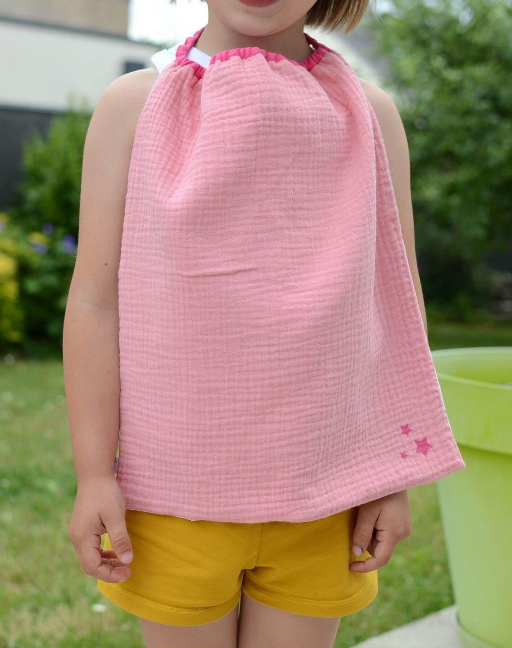 Serviette de cantine Collection 'Animaux de la forêt' Rose – Image 2